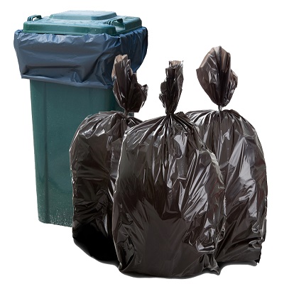 50 x Wheelie Bin Liners/Refuse Sacks 30x46x54